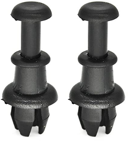 DVIKVM Hutablage String Clips Halter Pivot Fit für V-W GOLF MK5 MK6 T-igaun 5N MK1 Polo 5 6 (Farbe: 2 Stück)
