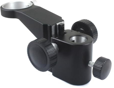 Mikroskop-Zubehör-Kit 50 mm Durchmesser, verstellbarer Industrie-Mikroskop-Ständer, Gelenk-Mikroskop-Zubehör Mikroskopische Objektträger