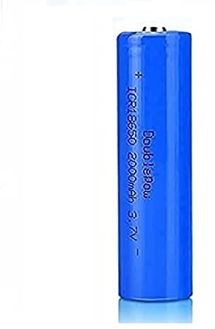 Batteria Al Litio Ricaricabile 3.7V 2000mAh ICR Batteria Ricaricabile Ricaricabile A Testa Appuntita A Piena Capacità Per Lampada Torcia A LED,1 PZ