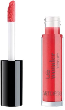 ARTDECO Lip Wonder Serum | Pflegendes Lippenserum in zarter Farbe mit XL-Flockapplikator, 1 x 4 ml