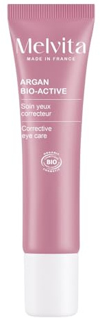 Melvita - Soin Contour des Yeux Liftant - Argan Bio Active - Effet Liftant - Huile d'Argan et Eau Florale de Bleuet - 15 ml