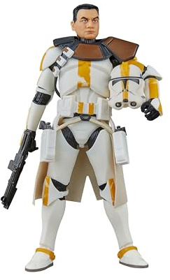 Star Wars The Black Series Clone Lieutenant Galle, Revenge of the Sith Premium samlarobjekt 15 cm actionfigur