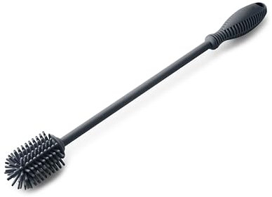 IBILI - Spazzola per pulire bottiglie e thermos, silicone, 31 cm