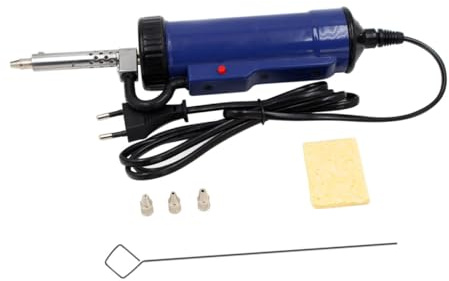 SOPOTUTU Pompe De Dessoudage Électrique Portable Avec Ventouse Outil Pratique Pour Enlever Soudure Sur Circuits Imprimés Et Facile à Utiliser Eu Plug Kit Pour Réparation Électronique