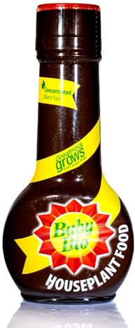 Baby Bio Houseplant Food, 175ml Concentrated Liquid Fertilizer | Original, NPK Plant Nutrients, All Indoor Plants, Greener Leaves, Vibrant Growth, Makes 75L Plant Feed