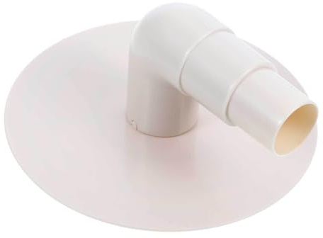 Tofficu Poolskimmer Vakuumplatte Anschluss Adapter aus Langlebigem PVC Ersatzteil für Skimmer Saugplatte Kompatibel mit Pool Vakuumschlauchverbindungen Geeignet für Poolreinigung und