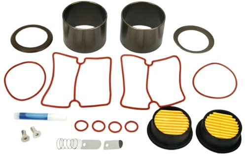 Set completo di 20 attrezzi da 750 W, senza olio, silenzioso, per compressori d'aria, a basso rumore, per professionisti e hobbisti, cilindro ad alta resistenza