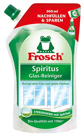 Frosch Spiritus Glas Reiniger Nachfüllbeutel, 500 ml