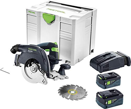 Festool Scie circulaire à capot basculant sans fil HKC 55 Li 5,2 EB-Plus-SCA FESTOOL - 201369