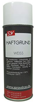 SDV Chemie Haftgrund weiss 1x 400ml Acryl Lackspray Dose Grundierung weiß Rostprimer Füller