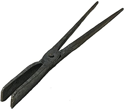 Tenaza de forja Pinza de herrero Pinzas planas Forja de tornillo de banco yunque Tenaza de forja 36-110 cm para Engineer Blacksmith Forge,100cm