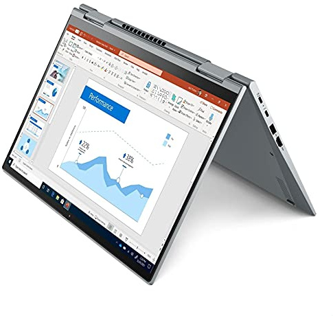 Lenovo ThinkPad X1 Yoga Gen 6 Intel Core i7-1165G7, 14 FHD+ (1920 x 1200) IPS, Touchscreen, 400 nit, 16 GB RAM, SSD 1TB, lettore di impronte digitali KYB retroilluminato, Windows Pro, argento