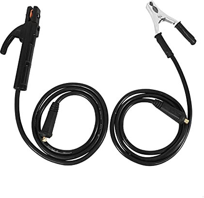 DEARBORN Professionelles 300 A Erdungsschweißen Erdungsklemmen-Set für Mig Tig ARC Schweißgerät, 1,5 m Kabel, 10–25 Stecker, langlebig
