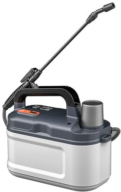 BAIYITONGDA Spruzzatore Alimentato a Batteria da 4 Litri, Potente spruzzatore Elettrico, spruzzatore con Pompa elettrica, spruzzatore da Giardino per Prato, Giardino, Pulizia