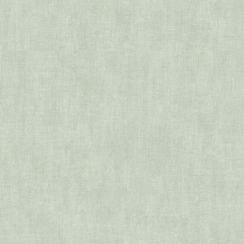 Muriva Darcy James Collection - Textured Linen Wallpaper - Modern Luxury Decor - Green