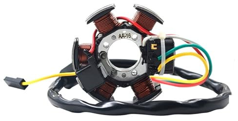 Lichtmaschine Stator Für DT50R TZR50 Für Peugeot XP6 XPS XP6S XR6 50 Für Beta RK RR 50 AM6 Motorrad Generator Stator Platte Lichtmaschine Magnetische Spule Stator Coil Motorrad Zündspule