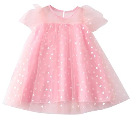 Mädchen Kleider Set Elegante Schöne Freizeit Mädchen Schmetterling Gesponnenes Kleid Niedlich Persönlichkeit Prinzessin Rock A Linie Rock Mädchen Kleider Hochzeit Einschulung Festlich (PK1, 6-7 Years)