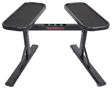PowerBlock PowerMax 2.0-Ständer – Hantelständer und Gewichtsständer, Verwendung mit Gewichten bis zu 45 kg, Stahlkonstruktion, Krafttraining im Heim-Fitnessstudio