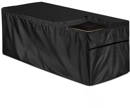 Housse Protection Pour Banc Boîte Rangement - Imperméable Couverture | Housse Salon De Jardin Pour Coffre De Rangement | Oxford Bâche Table De Jardin | Bache De Protection Exterieur Salon De Jardins