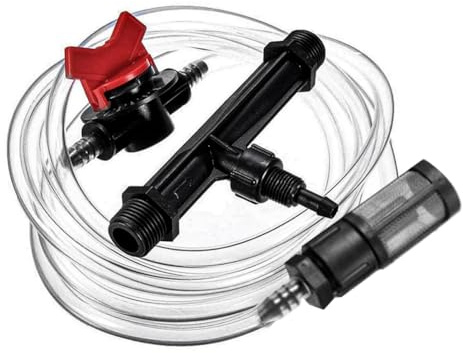 Kit de Inyectores de Fertilizantes Venturi para Riego: Inyectores Mezcladores de 3/4 Pulgada para Tubos de Riego por de Agua para Agricultura y Jardín