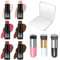 6PCS Contour & Highlighter & Blush Set de Maquillage, Miroir Double Face Carré, Kit De Maquillage Visage Avec Pinceaux, Naturel Longue Durée Maquillage, Blush Creme pour les Joues, les Yeux