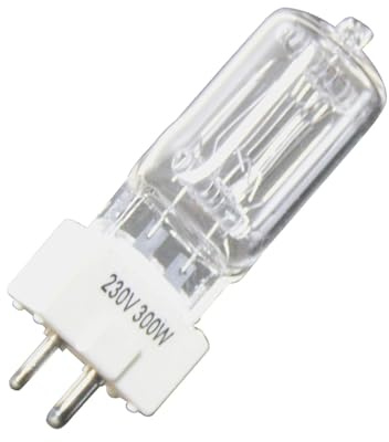 Wtuhanbi Bing 300W Tungsten Filament Lamp GY9.5 Modeling Bulb for PII MSN Series Universal Flash Bulb FSL