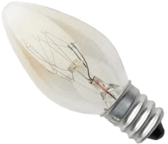 MAGICLULU 10 Lampadine a Incenso E12 a Vite Piccole 10W 220V per Casa Ristorante Hotel Portalampada Facile da Installare Bulbi di Incenso per Lampadari Applique e Ventilatori da Soffitto