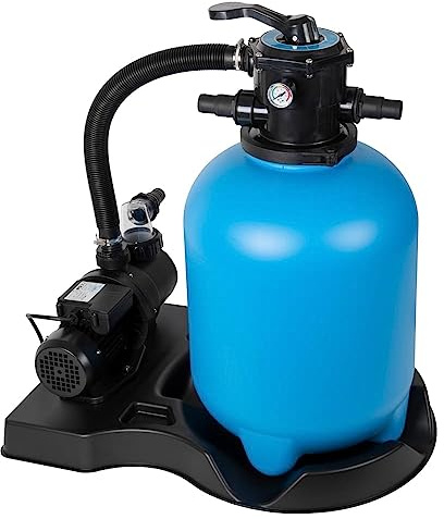 6,0m³/h Sandfilter ECO Ø 300 bis ca. 25m³ Becken - Poolfilter