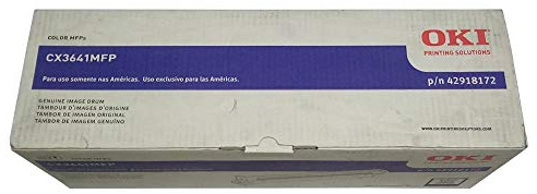 OKI Data 42918172 Image Drum Unit for CX2640, CX3641 Printers, 30000 Pages Yield, Black