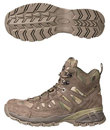 Mil-Tec Botas de senderismo Squad para hombre, Multicámara, 43 EU