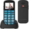 uleway 2G Big Button Mobile Phone for Elderly, Unlocked Dual Sim Free Senior Mobile Phones, Easy to Use Pay as You Go 1.77 LCD Display, SOS Button, Talking Numbers, Torch, 800 mAh Battery - Blue