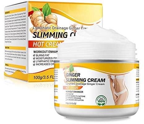 VOGSIG Anti Cellulite Slimming Gel, Hot Cream, Ginger Fat Burning Weight Loss Full Body Fat Burning Cream for Belly, Perfect for Cellulite, Soothing, Relaxing, Tightening & Slimming