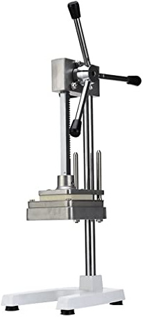 Machine à Frites Manuel vertical Frites Frites Trancheuse Cuisine Pommes de terre Slicer Commercial Tranche Commercial Radish, Tranches de concombre séché, Machine à décombre de dés Coupe-légumes