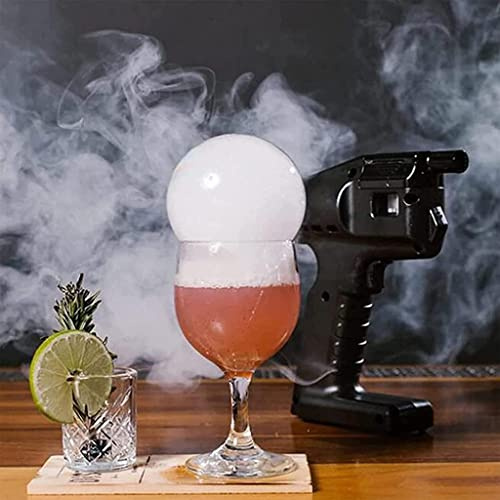 BDXZJ Smoke Infuser, Cocktail Smoker Kit, Smoke Gun Bubble Cocktail Portable Handheld Cold Smoker Gun Electric Smoker for Bar Kitchen Restaurant
