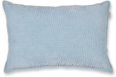 PiP Studio Velvet Sky Zierkissen - 40x60 cm - - Hellblau