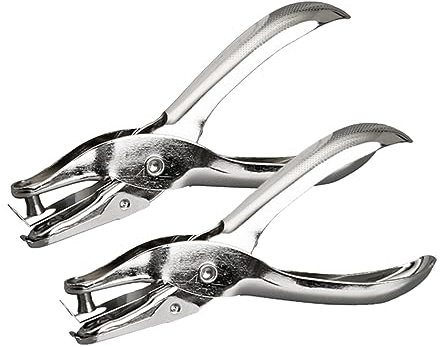 NUOBESTY 2stücke Lochstanzer Plier Für Scrapbooking Handwerkzeug Für Kartenherstellung Langlebige Metallkonstruktion Für Schule Und Büro