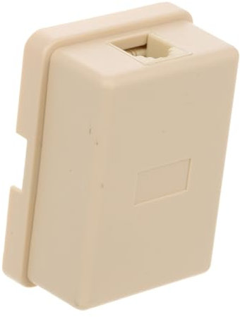 HOMSFOU Wege-telefonsplitter Oberflächenmontage Pc Festnetzanschlussdose Telefonadapter Für Festnetz Zubehör Einfache Installation