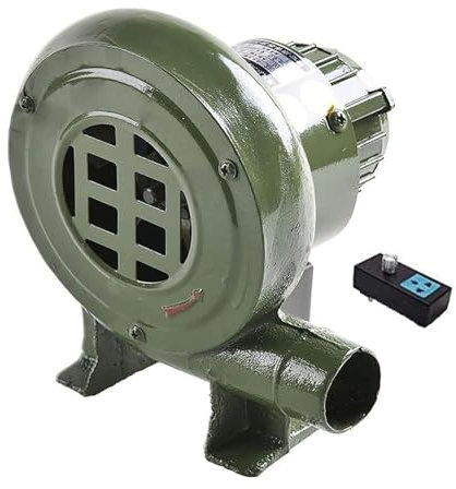 Turbina Soplador De Castillos Hinchables - Soplador De Aire Comercial Compacto Y Energéticamente Eficiente, para Soplador De Fragua De Herrero Eléctrico Pequeño De 220V, para Barbacoa O Carbón(40W)