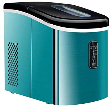 LYDBMYT Macchina per Il Ghiaccio da banco, 35 libbre, 24 Ore, 9 cubetti Pronti in 7 Minuti per Feste, Cocktail, Macchina per Il Ghiaccio elettrica Portatile