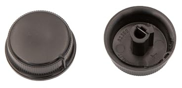 WECK Drehknopf schwarz für Zeitschaltuhr | Original Ersatzteil für WECK Einkochautomaten WAT 15, 25 & 35 | Passgenauer Kunststoffgriff für präzise Zeiteinstellung beim Einkochen