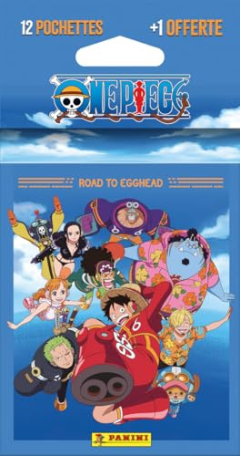 Panini One Piece Road to EGGHEAD Blister mit 12 Hüllen + 1 gratis