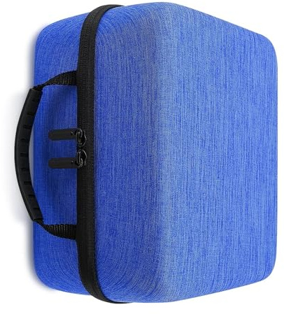 Duyeuau Travel Carrying Case for Rockin Record Player Shockproof Storage Bag