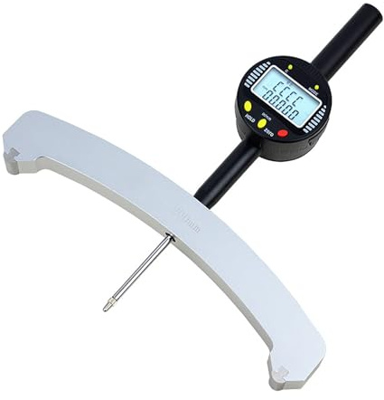 Electronic Radius Gauge with Data Transfer, Inside and Outside Measurement Tool for Precision Engineering