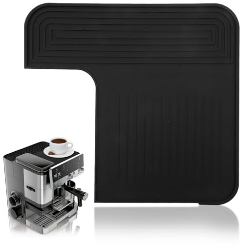 Guzeelu Silicone Mat for Ninja Luxe Espresso Coffee Machine ES601, Coffee Machine Accessories for Top Surface, Anti-Slip Waterproof Heat-Resistant Protector Pad