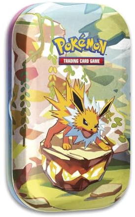Pokemon Prismatic Evolutions Mini Tin - Trainer's Haven (Jolteon)