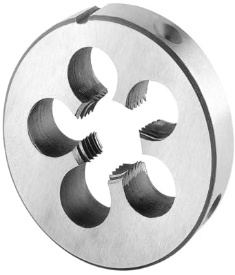Set di maschi e filiere 1/2-20 UNF for mano destra, maschio for filettatura a macchina 1/2 x 20 UNF e filiera rotonda for lavorazione e riparazione dei metalli