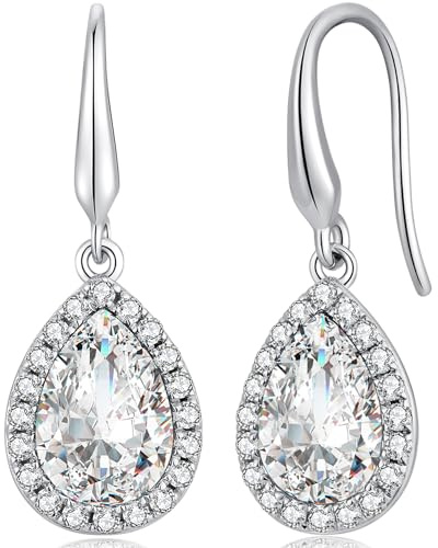 Ohrringe Hängend Silber Ohrringe Damen 925 Hängend Modeschmuck