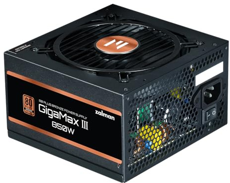 Fuente de alimentación para PC ZALMAN GigaMaxIII 850W v2 (80+Bronce) ATX3.0
