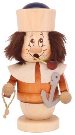 Christian Ulbricht Räuchermännchen Miniwichtel Matrose - 13,5 cm