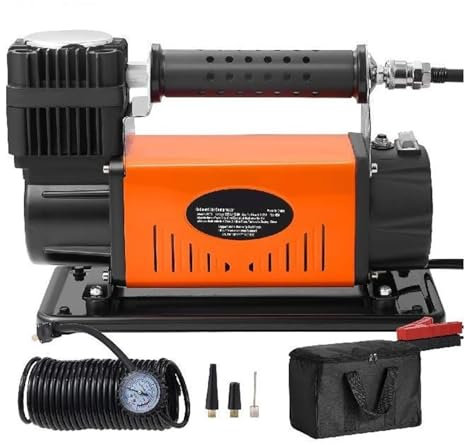 MZZYG Compressore d'Aria 12V Heavy Duty 150PSI Compressore d'Aria Fuoristrada Portatile Pompa di Gonfiaggio Pneumatici for Camion for SUV Gonfiatore Rapido